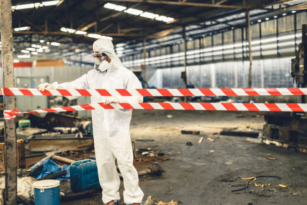 Professional Odor Removal technician working in Somerset, CA